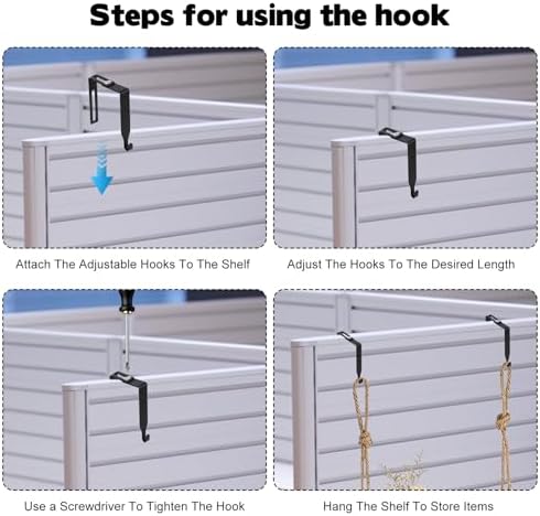 2Pcs Cubicle Shelf for Walls, Office Cubicle Accessories for Work, 11.8" 2 Tier Wooden Hanging Wall Shelf with Hooks & Cotton Rope Boho Style Decor Desk Wall Organizer Storage for Office Home