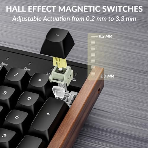 Keychron K10 HE Full-Size Hall Effect Keyboard Wireless, Rapid Trigger