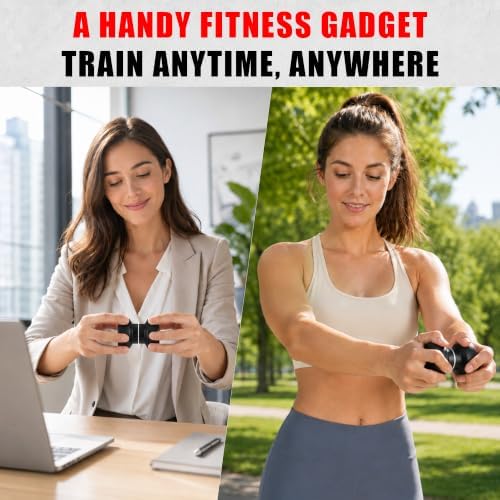 LIZAAL Compact Forearm Strengthener, Adjustable Grip Strength Trainer