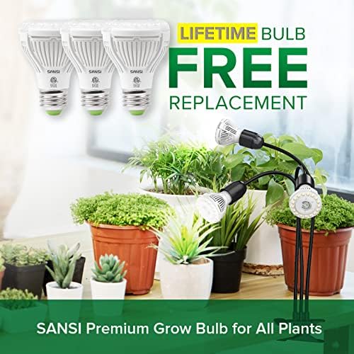SANSI LED Grow Lights for Indoor Plants, 450W Full Spectrum Plant Light