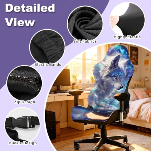 Gaming Chair Covers Only, 3D Printing Soft Fit Scratch Resistant