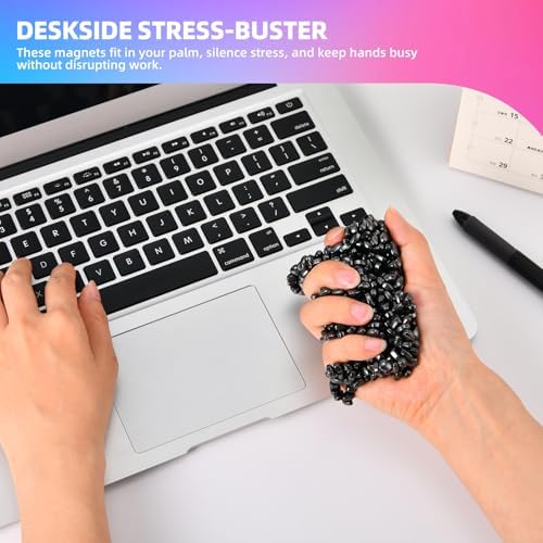 550pcs Fidget Toys for Adults & Teens,Stress Relief Sensory Toys for Autism ADHD Anxiety,Weak Magnetic Putty,Desk Fidgets Toys for Office,Adults Gifts
