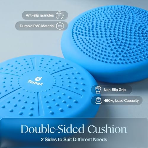 Tumaz Wobble Cushion Wiggle Seat Core Balance Disc with Pump
