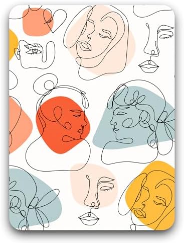 Small Mouse Pad, Mini Mouse Pad 6 x 8 Inch, Thick Rubber Waterproof Mouse Mat, Cute Mousepad for Women Men Kids Wireless Mouse Mini Laptops Keyboard Tray Home Office Travel