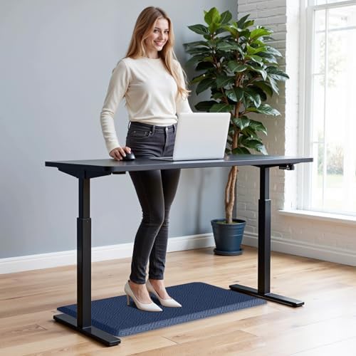 Anti-Fatigue Kitchen Mats for Floor Standing and Comfort Desk Mats 17"x28"