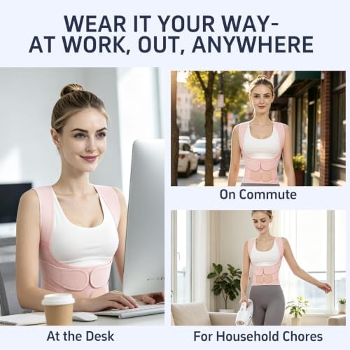 Posture Corrector for Women Men Back Brace Support Straightener Scoliosis