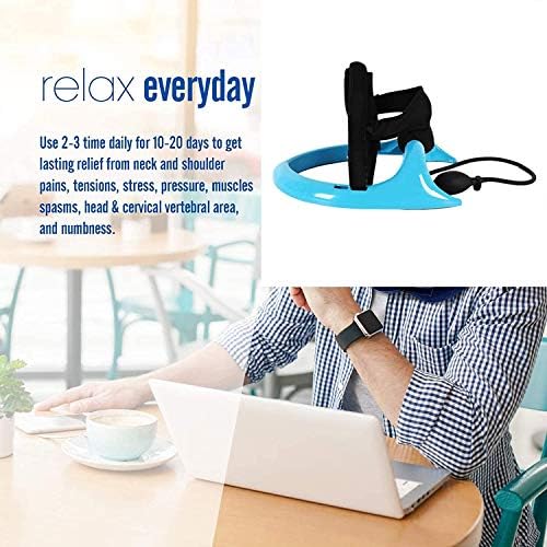ECOGUN Posture Neck Exercising Cervical Spine Hydrator Pump - Relief for Stiffness, Restores Neck Curve
