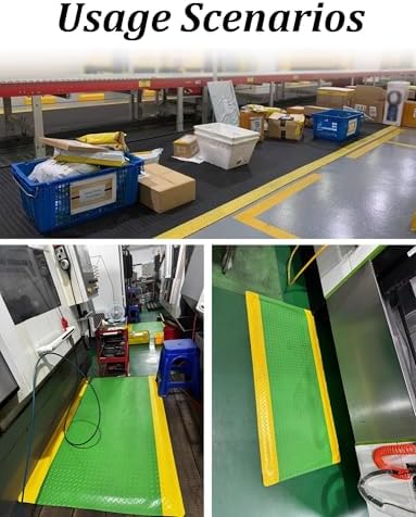 Anti Fatigue Mat Anti Static Rubber Work Mat Anti Slip Comfort Standing Mat Industrial Kitchen Floor Mat 20mm Thick(B,60x45 cm)