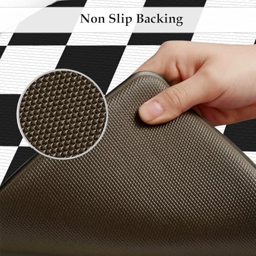 KIMODE Anti Fatigue Kitchen Mats for Floor,Farmhouse Rugs for Kitchen Floor