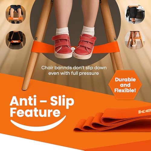 Chair Bands for Kids with Fidgety Feet, Desk Bands for Classroom