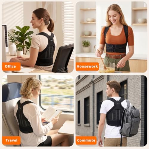 Posture Corrector for Women & Men, Back Shoulder Support Brace