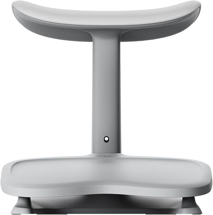 Libernovo StepSync Office Foot Rest for Under Desk at Work, Adjustable Ergonomic Footrest for Better Circulation and Versatile Comfort, Foot Stool for Home Office, Gray