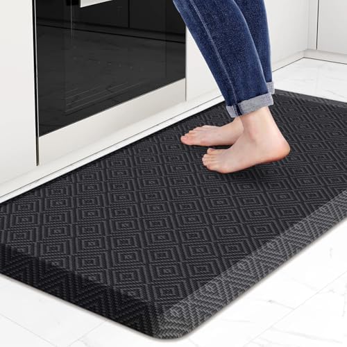 Anti-Fatigue Kitchen Mats for Floor Standing and Comfort Desk Mats 39"x20"