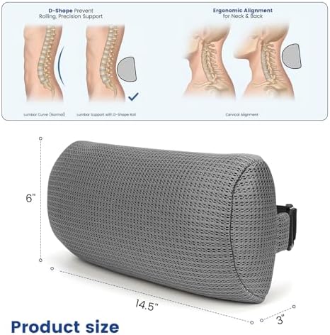 Headrest Pillow for Lounge Chair & Spa-Breathable 3D Mesh Quick-Dry Neck Support Bolster with Elastic Band for Beach, Poolside, Bath Tub, and Office Chair (1 PC Spa Pillow)