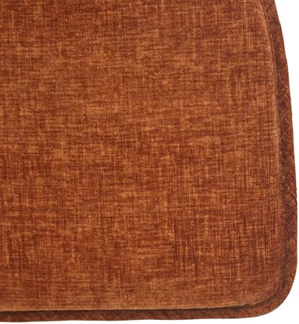 Klear Vu Raindrop The Gripper Non Slip Chair Cushions, Soft & Comfortable Seat Pad, Sitting Pillow for Kitchen, Dining or Office, 4 Count (Pack of 1), Cayenne