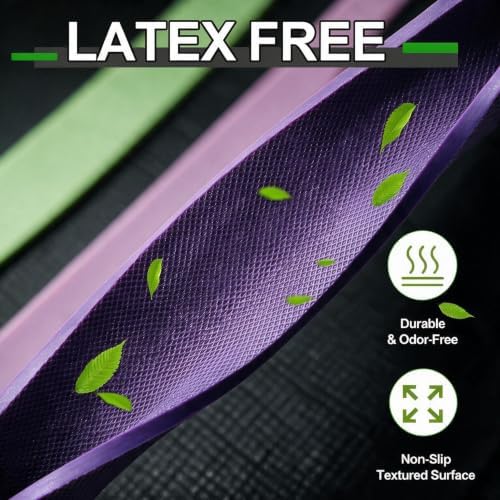 LEEKEY Resistance Bands Set for Pull Up Assistance & Exercise