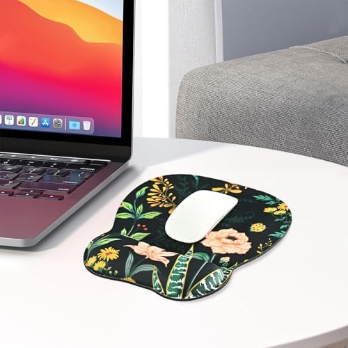 EooCoo Ergonomic Mouse Pad with Wrist Rest, Memory Foam Support Mousepad