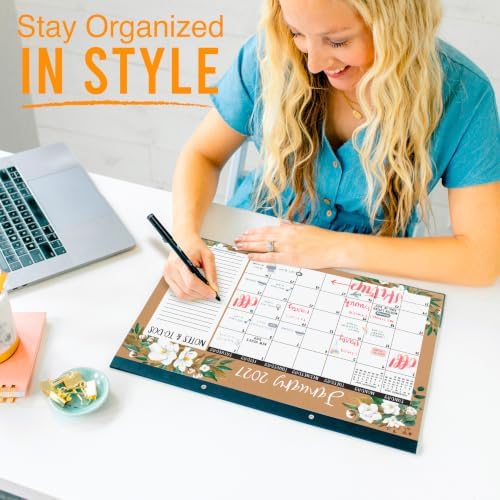 Large Desk Calendar 2027 - Desktop Calendar 2027-2028