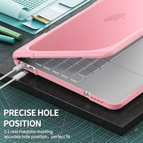 Batianda Heavy Duty Case for MacBook Neo 13 Inch 2026, Blush