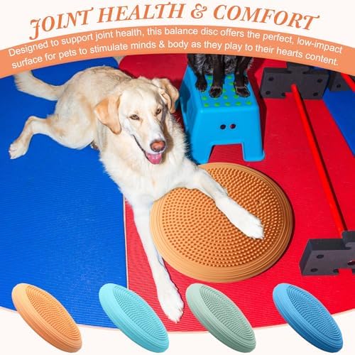 Libima 4 Pcs Wiggle Seat Inflated Wobble Cushion for Kids