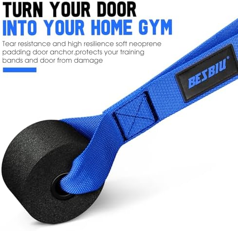 Heavy Resistance Bands for Working Out, 300lbs/360lb/420lb Exercise Bands Workout Bands with Handles, Door Anchor, Ankle Straps, Home Gym Workout Equipment for Men Fitness Strength Training Stretching