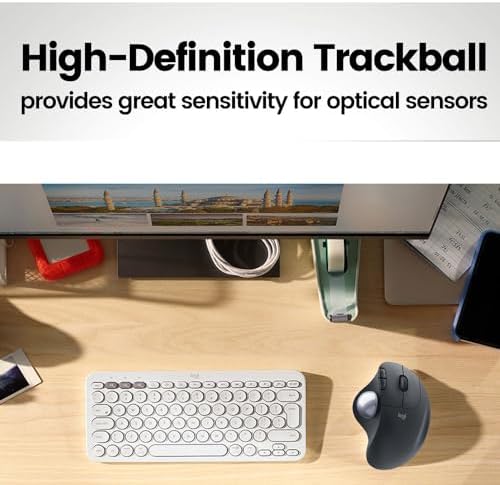 Trackball 34mm/1.34 Inches, Replacement Ball for Logitech M575, M570, MX Ergo, ELECOM, Kensington, Perixx, and Other Compatible Trackball Mice, Glossy- Silver