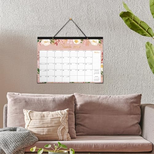 2027 Desk Calendar - Jan. 2027 - Dec. 2027, 12 Months Large Monthly Desk Calendar 2027, 17" x 12", Desk Pad, Large Ruled Blocks, To-do List & Notes, Best Desk/Wall Calendar for Planning or Organizing