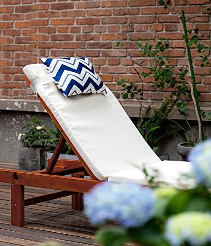 Outdoor Pillows for Lounge Chair Head Resting, Small Square Decotative Pillow with Adjustable Stripe for Recliner, Office Chair,Car Seat,Sofa Neck or Lumbar Attachment,Waterproof 2pack