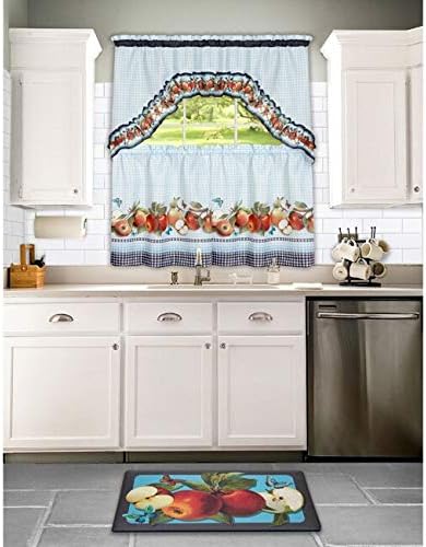 Anti-Fatigue Floor Comfort Mat, 18 x 30 in, Golden Delicious, Waterproof