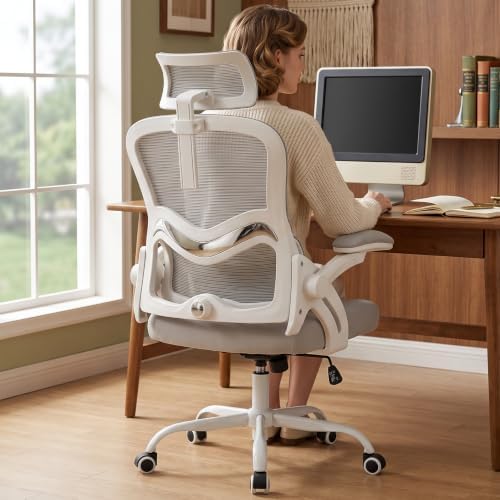 Ergonomic Office Chair 400 lbs Mesh Desk Chair with Headrest