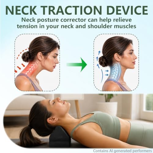 Neck Stretcher Pillow, Cervical Traction Device for Shoulder Relaxer