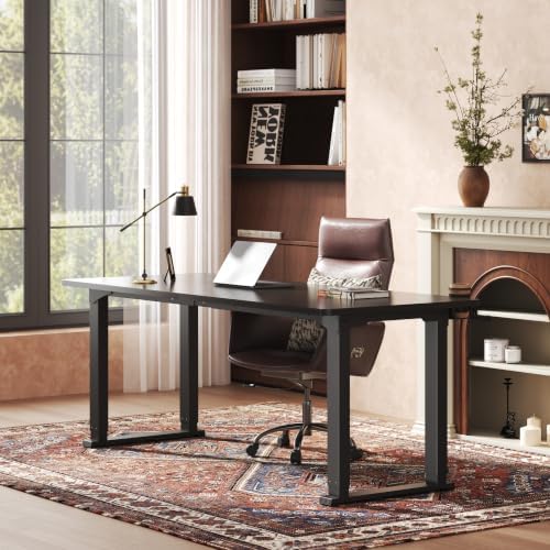 63'x28'' 4 Leg Dual Motor Standing Desk for Home Office