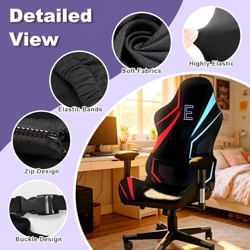 Gaming Chair Covers Only, 3D Printing Soft Fit Scratch Resistant