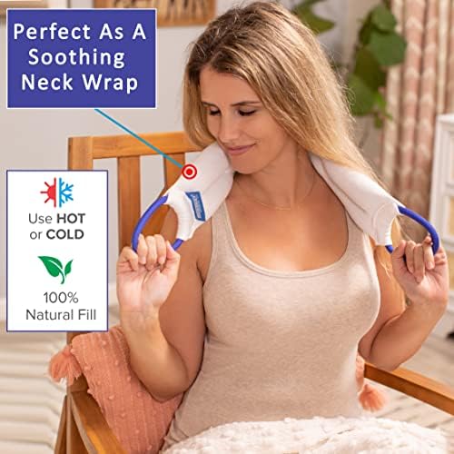 Bed Buddy Neck Warmer Microwave Heating Pad, Heating Pad for Neck & Cramps, Sore Muscles - (Pack of 2)