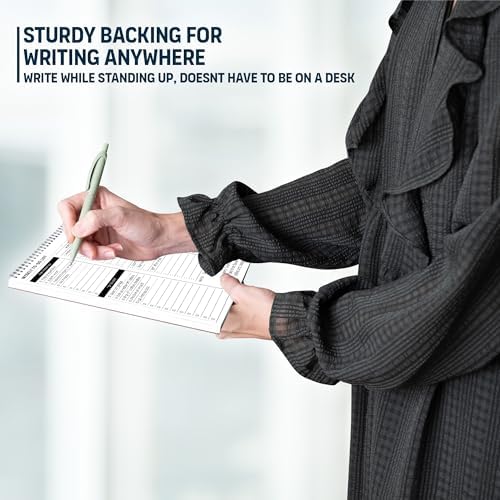 Of a Happy Kind Weekly To Do List Spiral Planner Pad, Undated Work Notepad