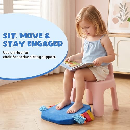 BALAPET Sensory Wobble Cushion for Kids，Active Wiggle Design, Ages 3+