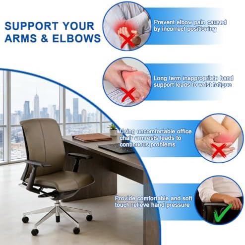 Arm Pads Replacement for Haworth Very Office Chair