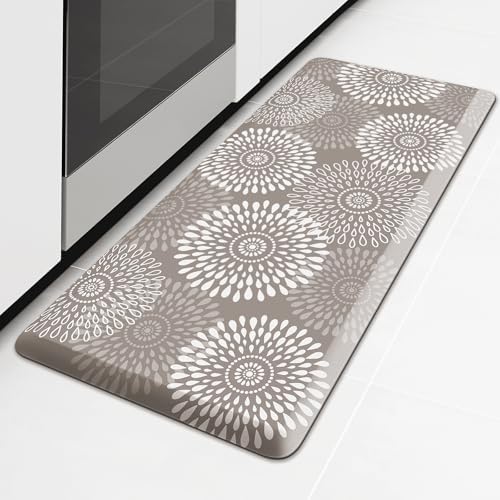 Kitchen Mat Water-Resistant Kitchen Rugs Cushioned Anti-Fatigue Floor Mat