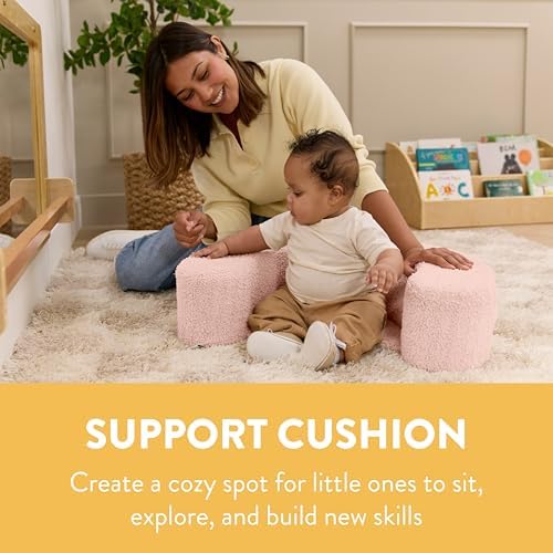 Back2School Express Sit 'n' Support Ring-Shaped Floor Cushion, Baby Essentials, Pink