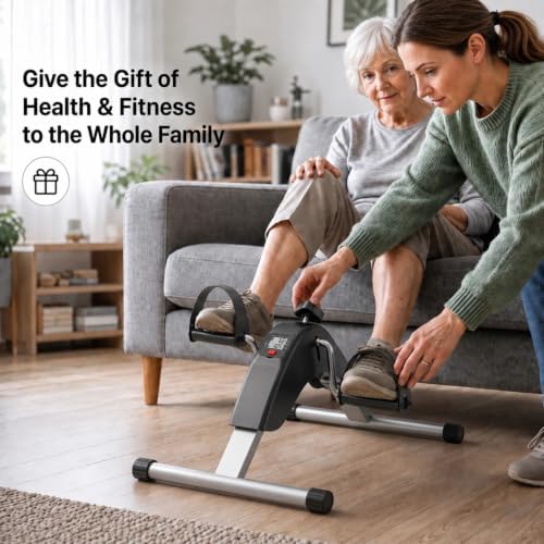 Under Desk Bike Pedal Exerciser for Arms and Legs
