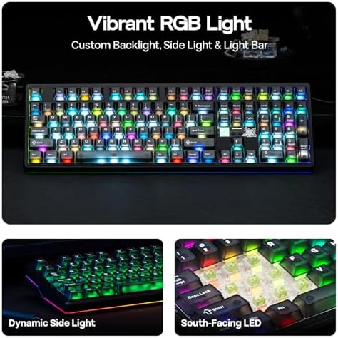 EPOMAKER X Aula F108 PRO V2 Wireless Mechanical Keyboard with Pixel Screen