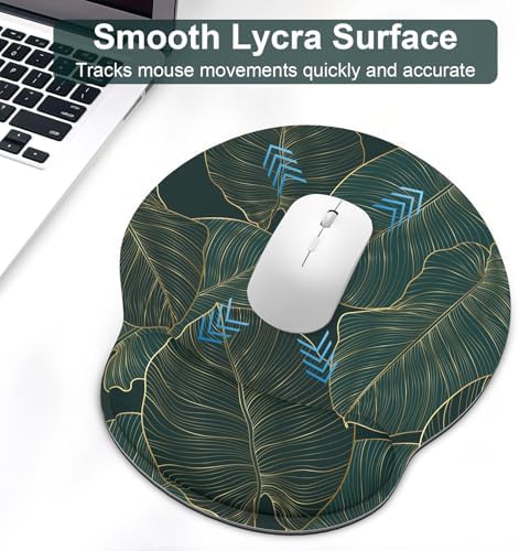 Ergonomic Mouse Pad with Wrist Rest and Keyboard Wrist Rest, Mousepad