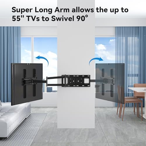 FORGING MOUNT Long Arm Corner TV Wall Mount for 26-60 Inch TVs