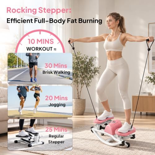 Rock Stepper Side to Side, 300 LBS Capacity, Side Stepper Exercise at Home