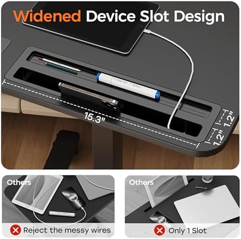 28" Mobile Standing Desk with Drawer, Portable Laptop Desk (Pack of 2)
