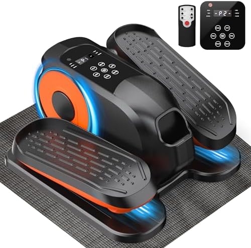 Low Impact Mini Under Desk Elliptical Quiet Electric Leg Exerciser