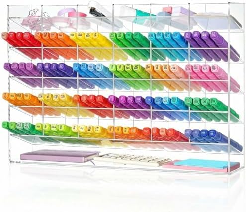 MotiMind Acrylic Pen and Marker Organizer for 350 Markers