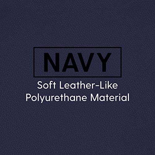 Factory Direct Partners Soft Tufted Floor Rocker - Cushioned Ground Chair for Kids Teens and Adults - Great for Reading, Gaming, Meditating, TV - Navy, 10488-NV