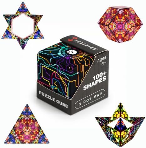 Shashibo DODECA Magnetic Puzzle Cube, Stress Relief Fidget Toy