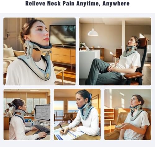 Adjustable Neck Stretcher for Pain Relief - Green